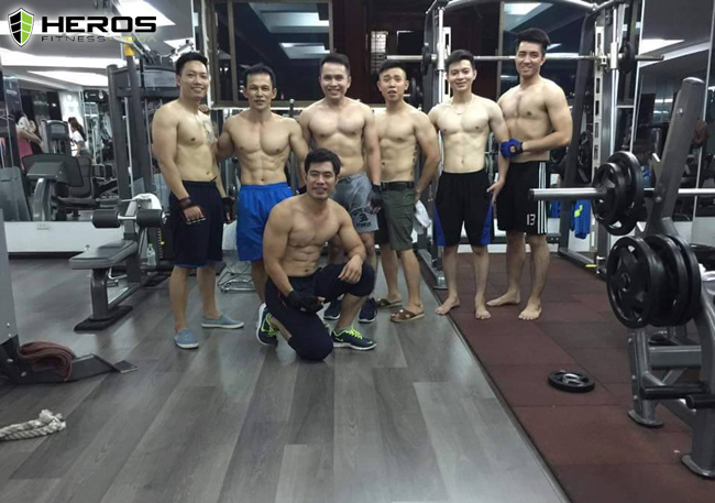 Đội ngũ PT chuyên nghiệp, tân tâm tại trung tâm Heros Fitness & Yoga