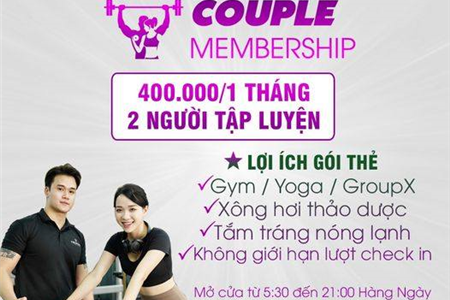 Tình cảm tăng mỡ thừa giảm tình yêu đi lên với gói “ Couple ” Của Heros 