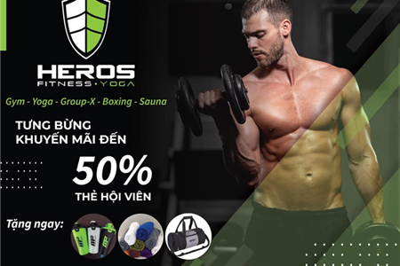 Chào đón ngày mở bán Pre-sale cùng Heros Fitness Yoga