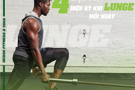  4 LỢI ÍCH DIỆU KỲ KHI LUNGE CÓ THỂ BẠN CHƯA BIẾT ?