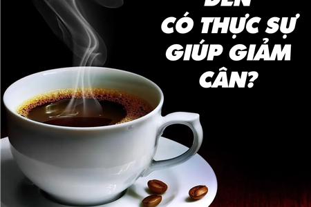 UỐNG CAFE ĐÊN CÓ THẬT SỰ GIÚP CHÚNG TA GIẢM CÂN?
